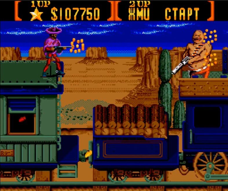 Sunset Riders - геймплей игры Sega Mega Drive\Genesis